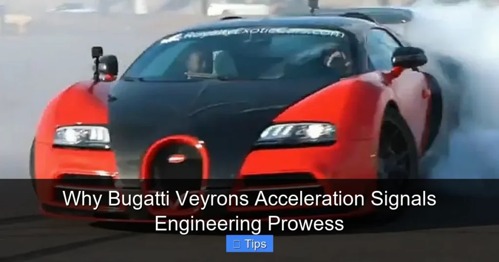Why Bugatti Veyrons Acceleration Signals Engineering Prowess