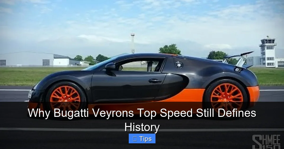 Why Bugatti Veyrons Top Speed Still Defines History