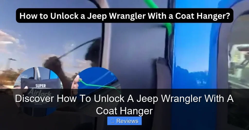 Discover How To Unlock A Jeep Wrangler With A Coat Hanger
