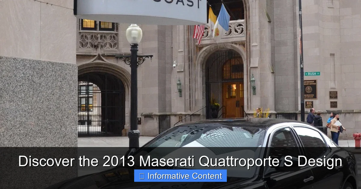 Discover the 2013 Maserati Quattroporte S Design