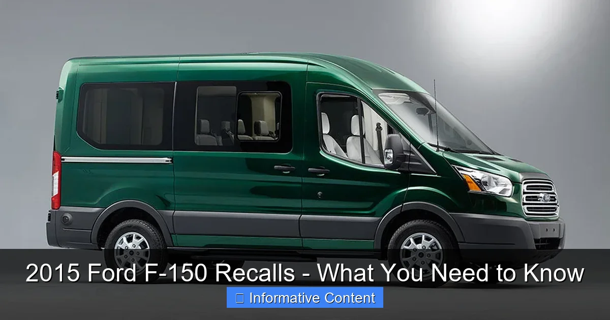 2015 Ford F-150 Recalls - What You Need to Know