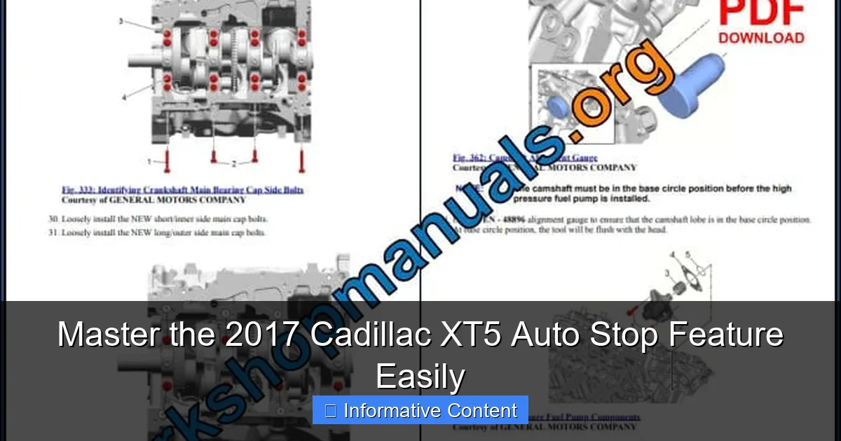 Master the 2017 Cadillac XT5 Auto Stop Feature Easily