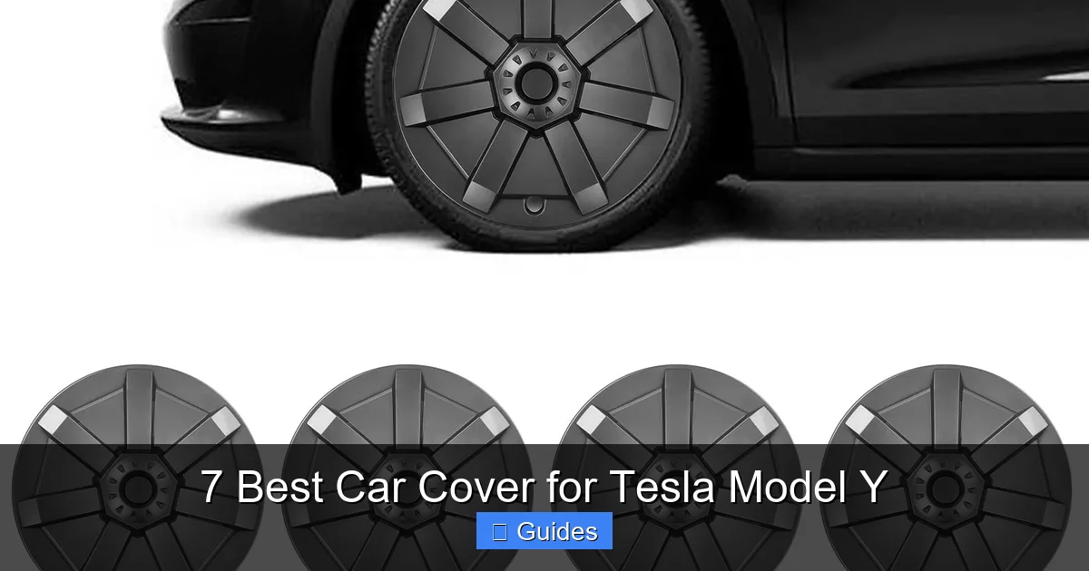7 Best Car Cover for Tesla Model Y