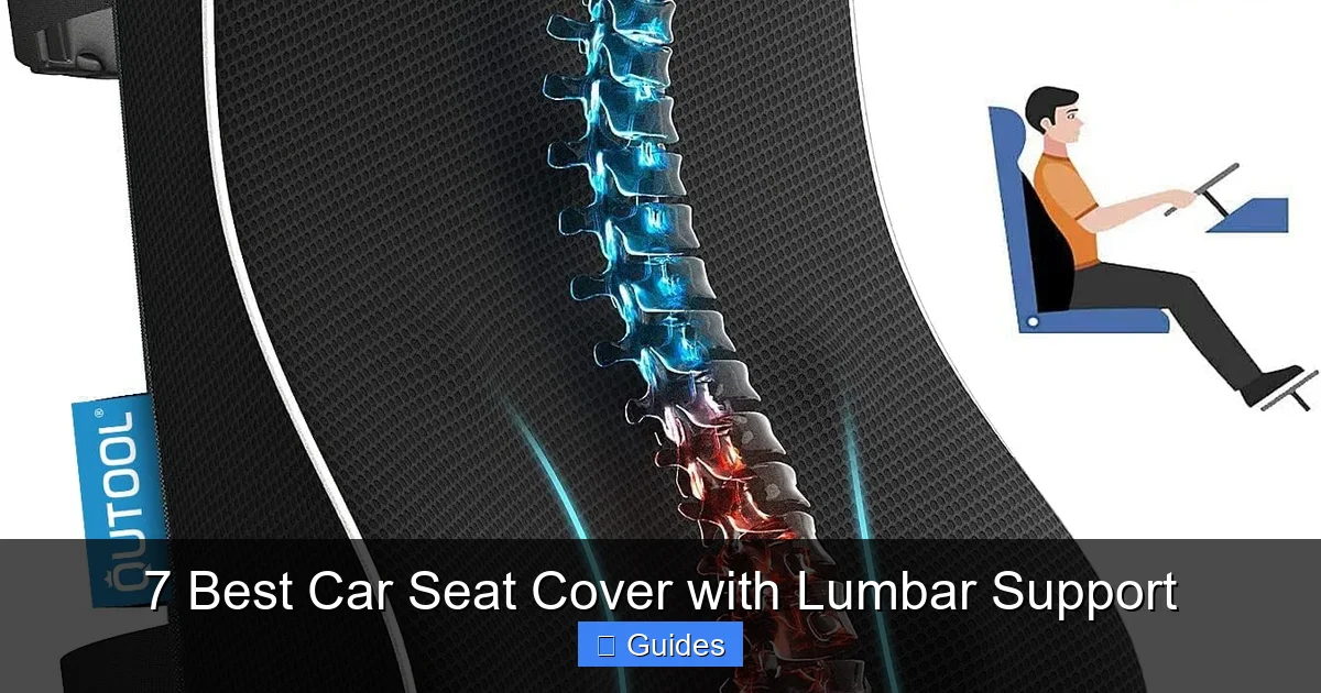 7 Best Car Seat Cover with Lumbar Support