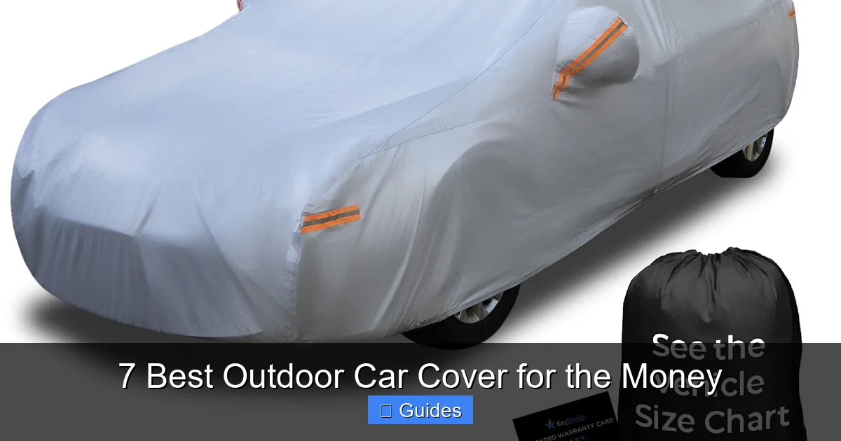 7 Best Outdoor Car Cover for the Money