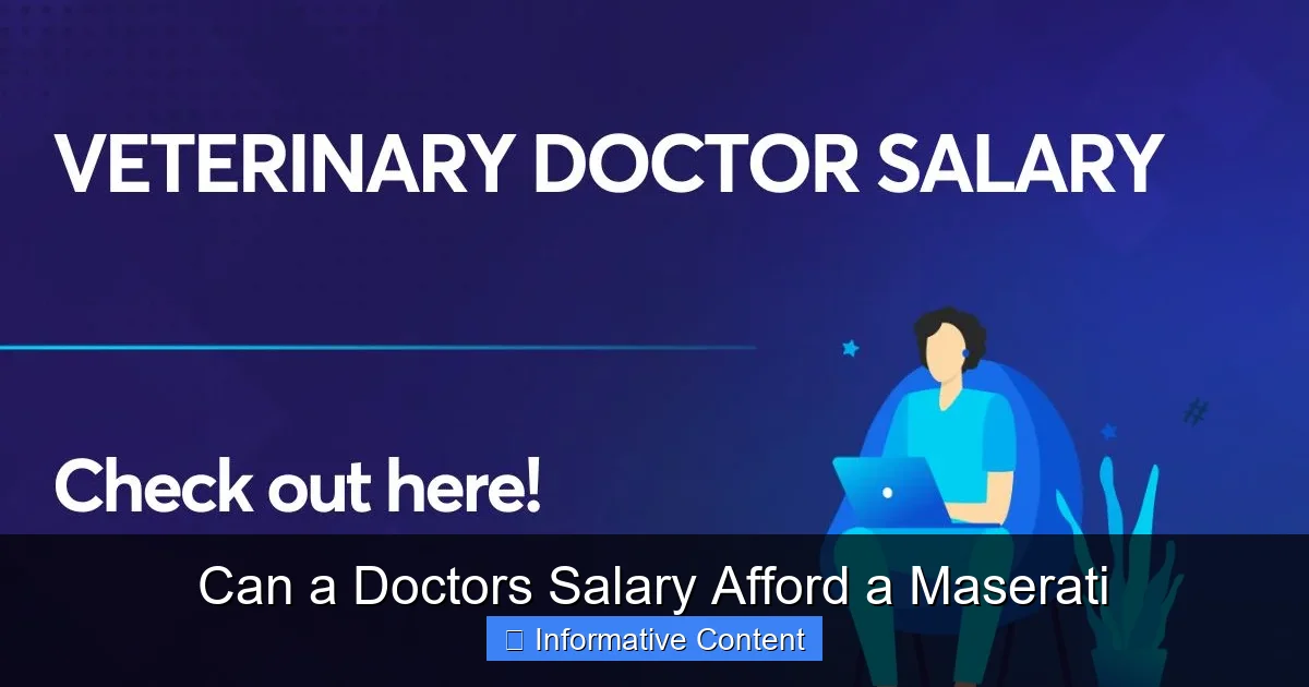 Can a Doctors Salary Afford a Maserati