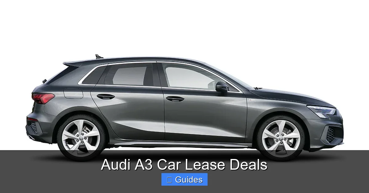 Audi A3 Car Lease Deals