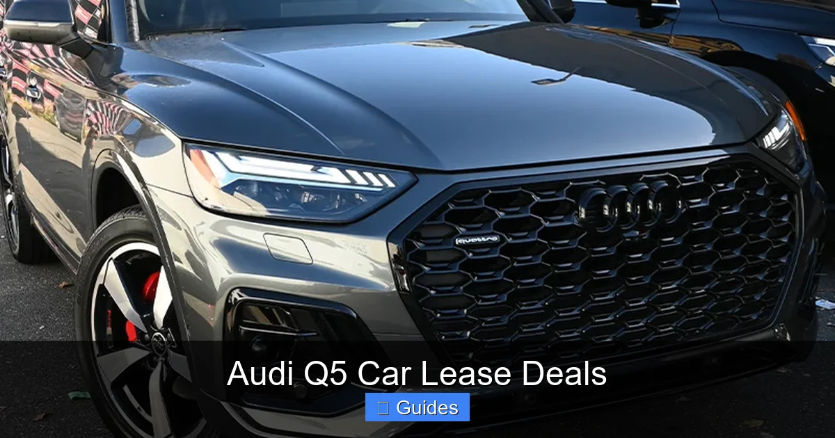 Audi Q5 Car Lease Deals
