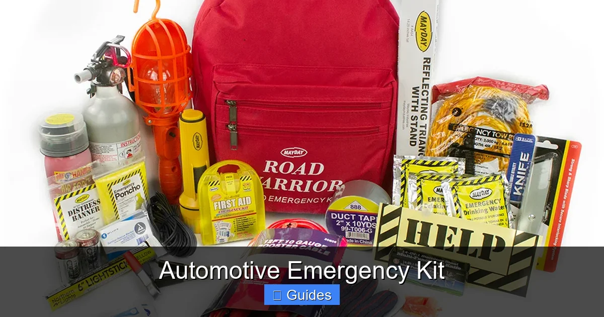 Automotive Emergency Kit