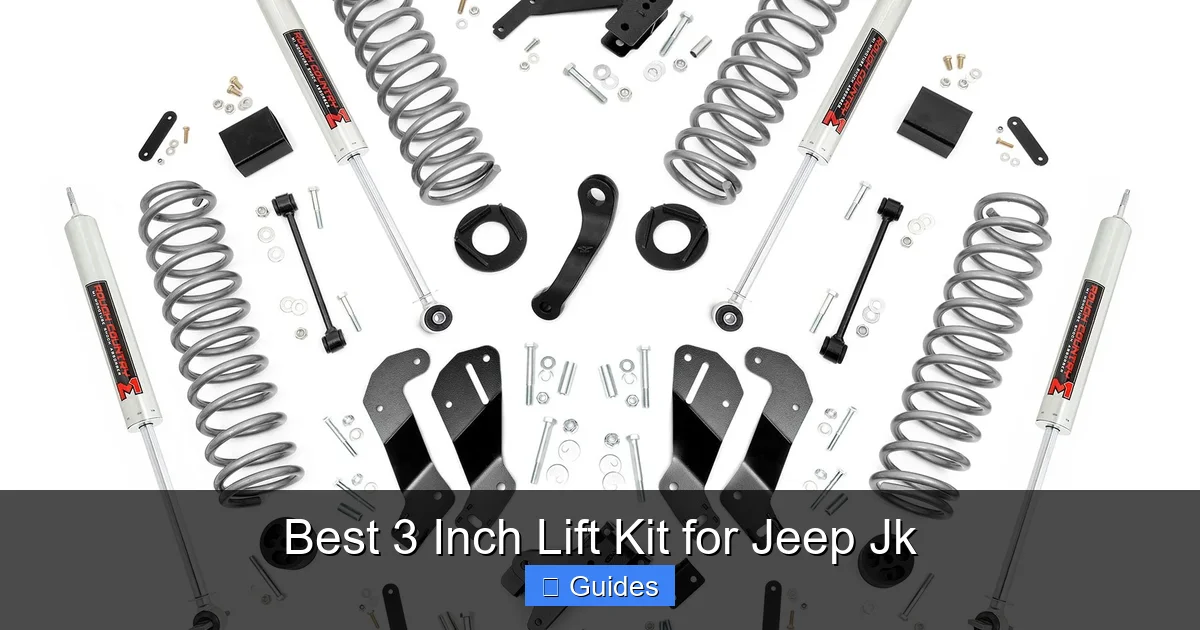 Best 3 Inch Lift Kit for Jeep Jk