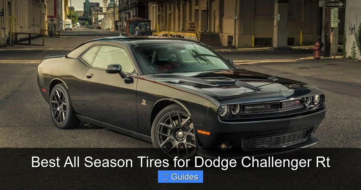 Best All Season Tires for Dodge Challenger Rt