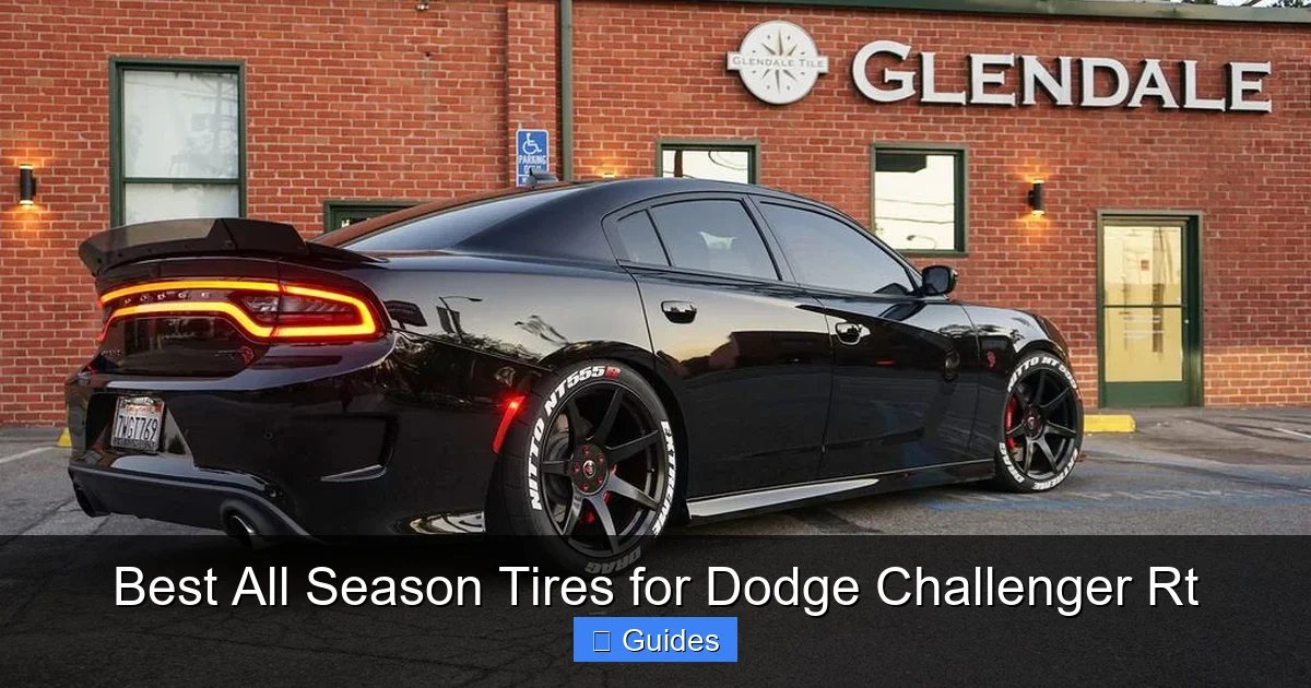 Best All Season Tires for Dodge Challenger Rt