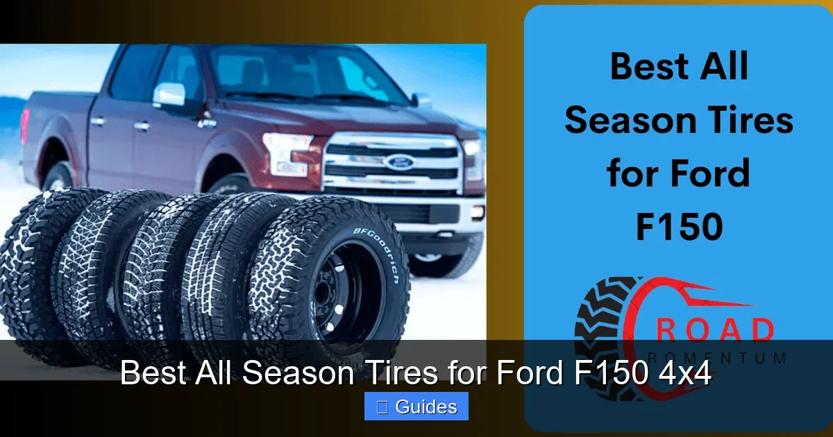 Best All Season Tires for Ford F150 4x4