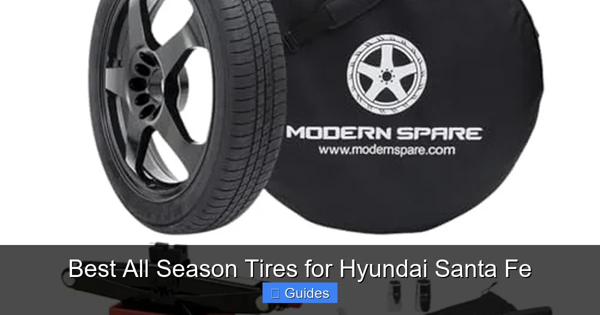 Best All Season Tires for Hyundai Santa Fe