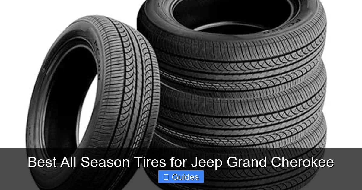 Best All Season Tires for Jeep Grand Cherokee