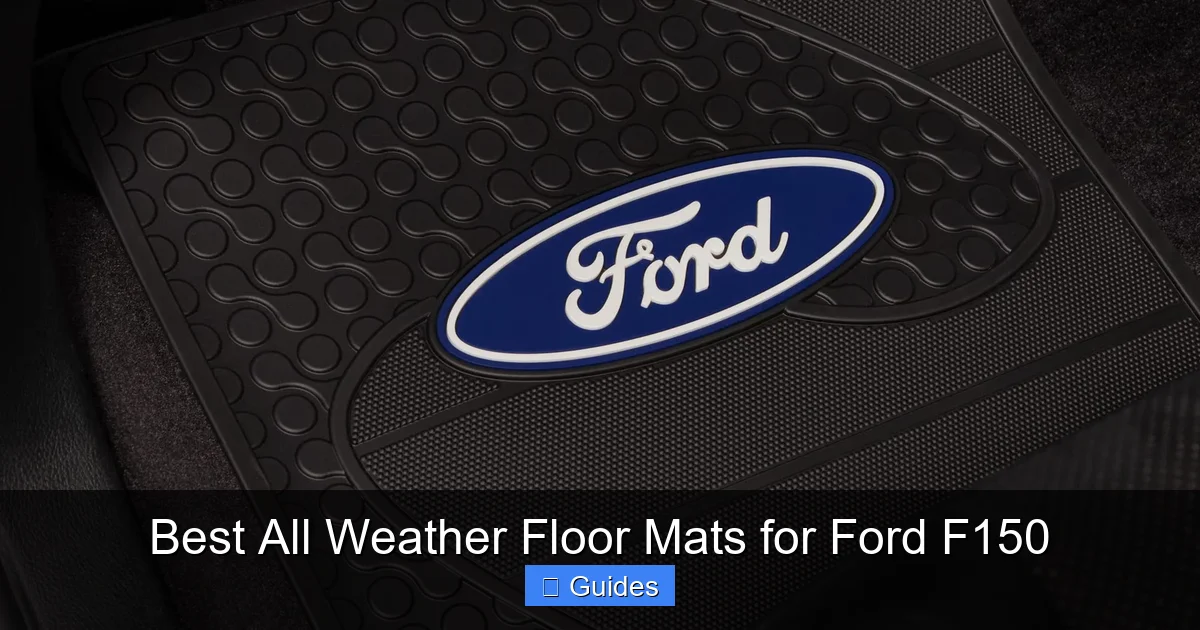 Best All Weather Floor Mats for Ford F150