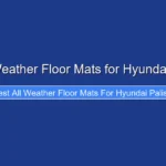 Best All Weather Floor Mats for Hyundai Palisade