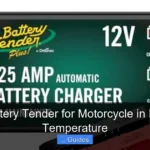 Best Battery Tender for Motorcycle in Freezing Temperature