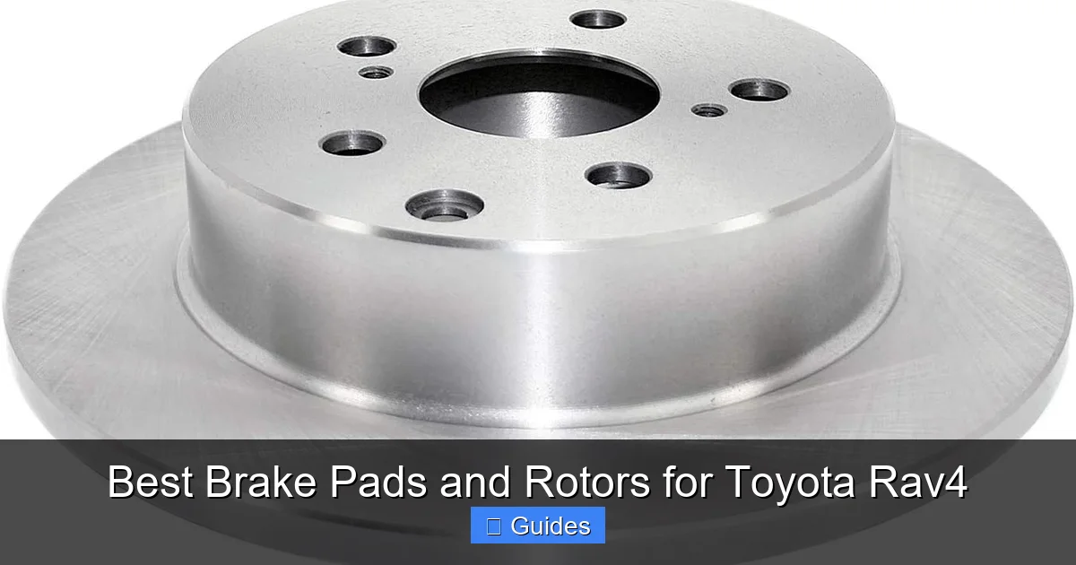 Best Brake Pads and Rotors for Toyota Rav4