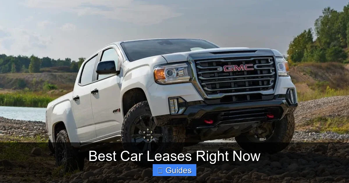 Best Car Leases Right Now
