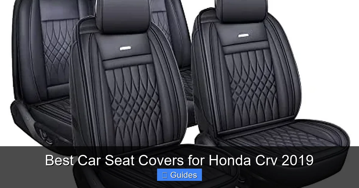 Best Car Seat Covers for Honda Crv 2019