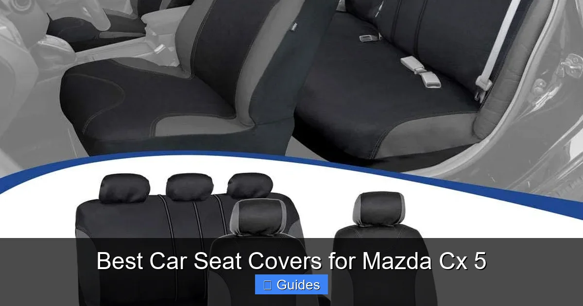 Best Car Seat Covers for Mazda Cx 5