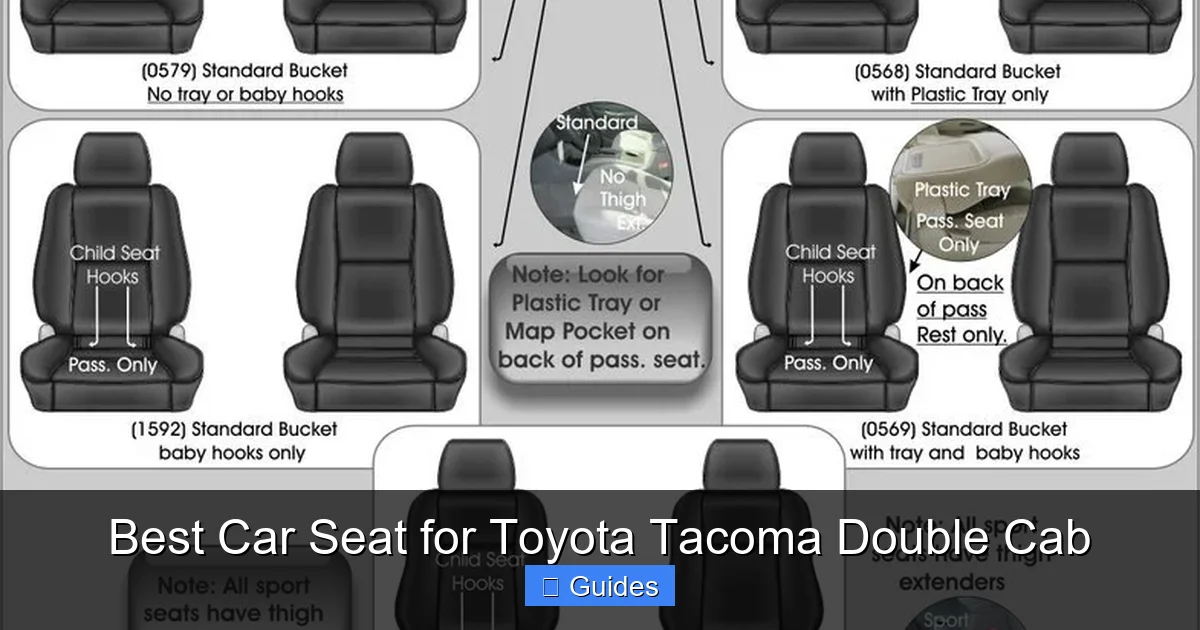 Best Car Seat for Toyota Tacoma Double Cab