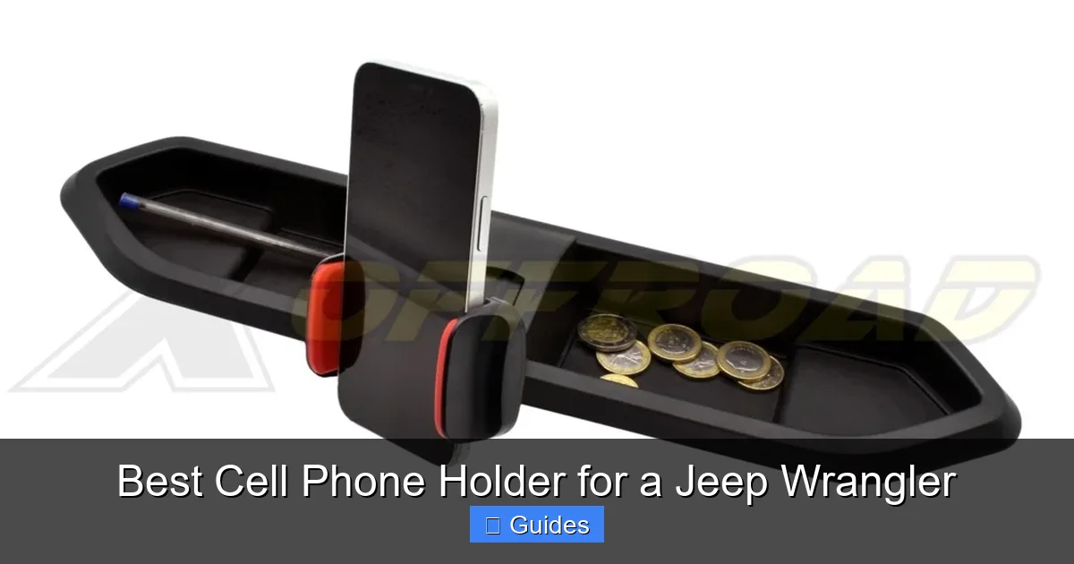 Best Cell Phone Holder for a Jeep Wrangler