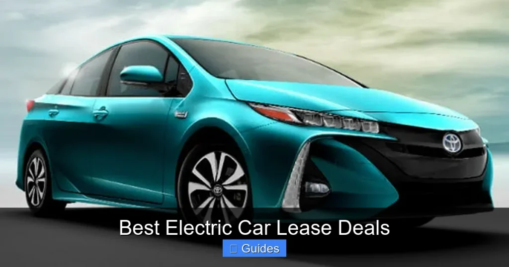 Best Electric Car Lease Deals
