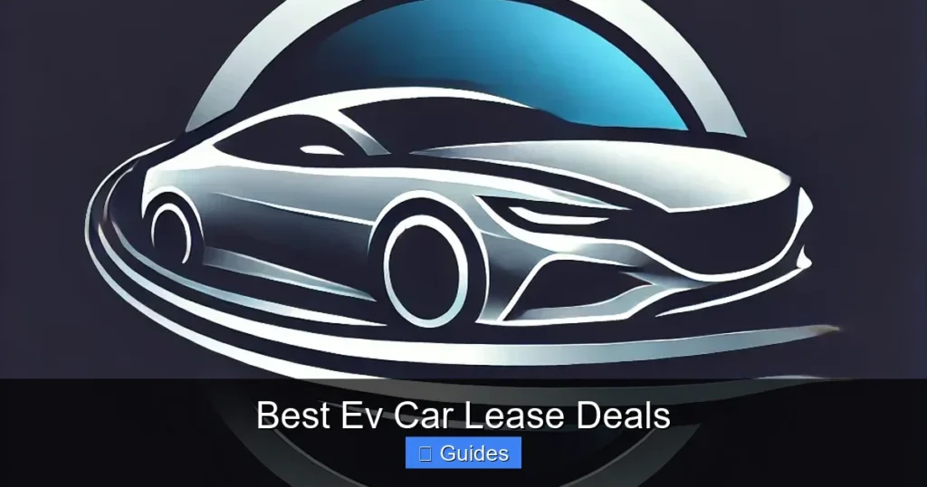 Best Ev Car Lease Deals