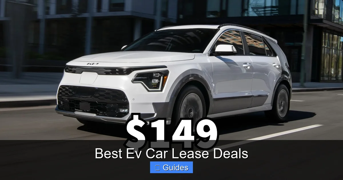 Best Ev Car Lease Deals