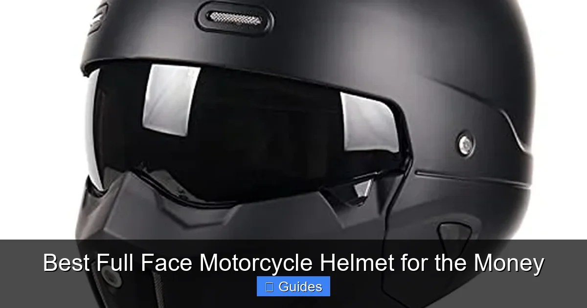 Best Full Face Motorcycle Helmet for the Money