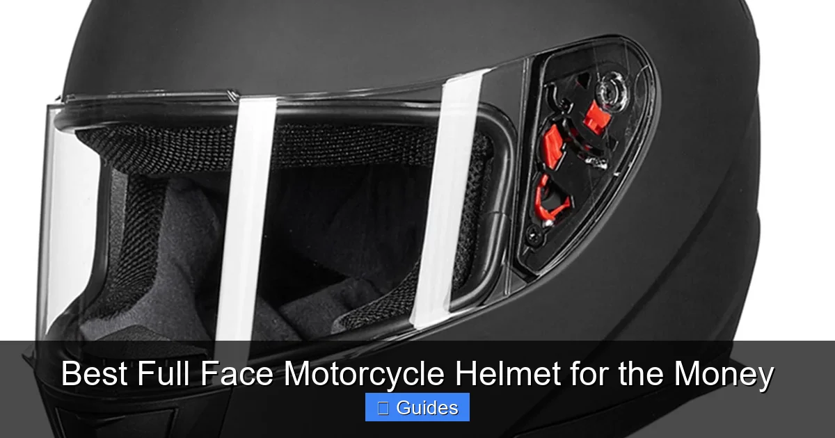Best Full Face Motorcycle Helmet for the Money
