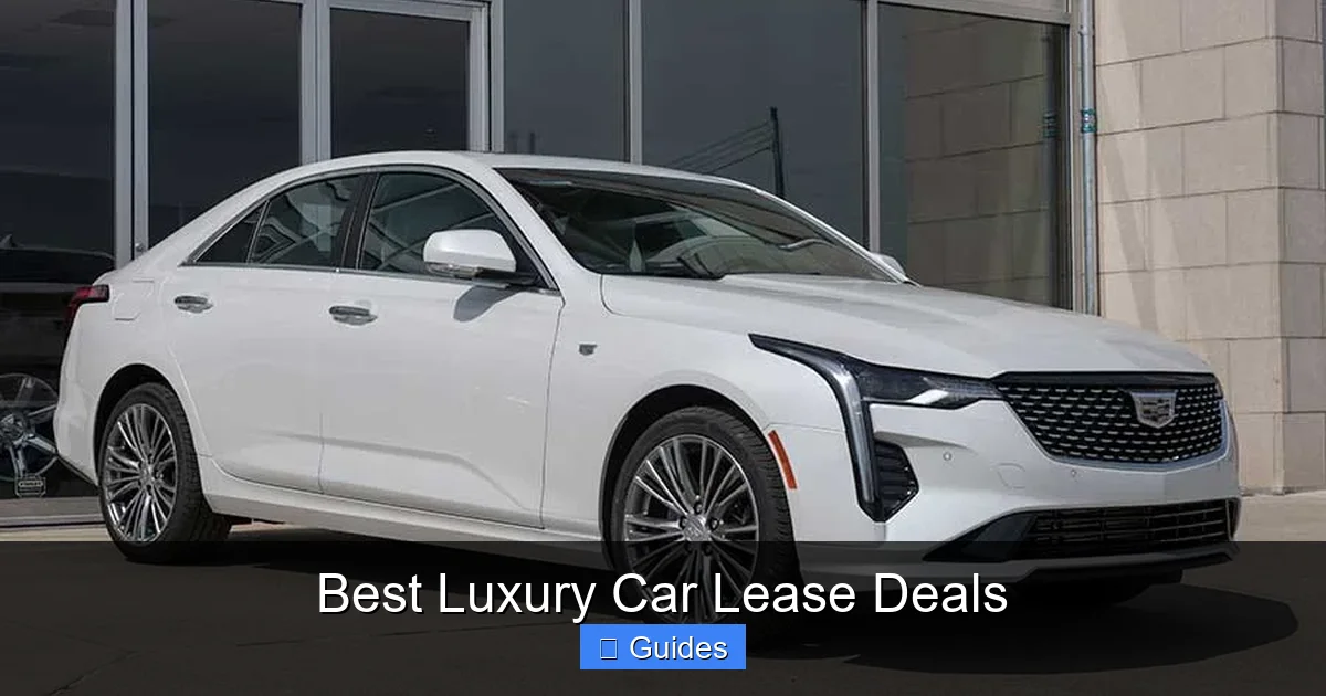 Best Luxury Car Lease Deals