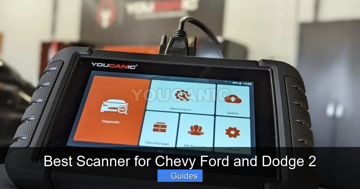 Best Scanner for Chevy Ford and Dodge 2