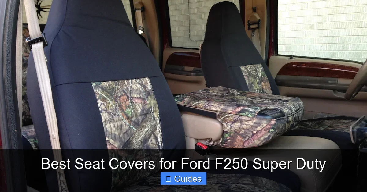 Best Seat Covers for Ford F250 Super Duty