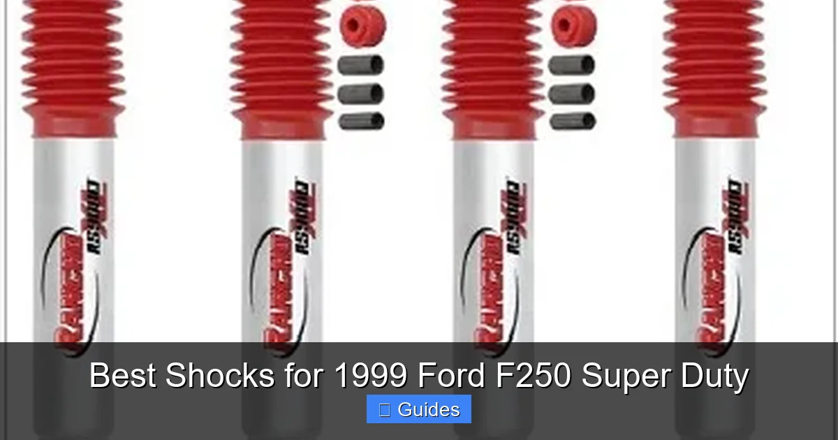 Best Shocks for 1999 Ford F250 Super Duty