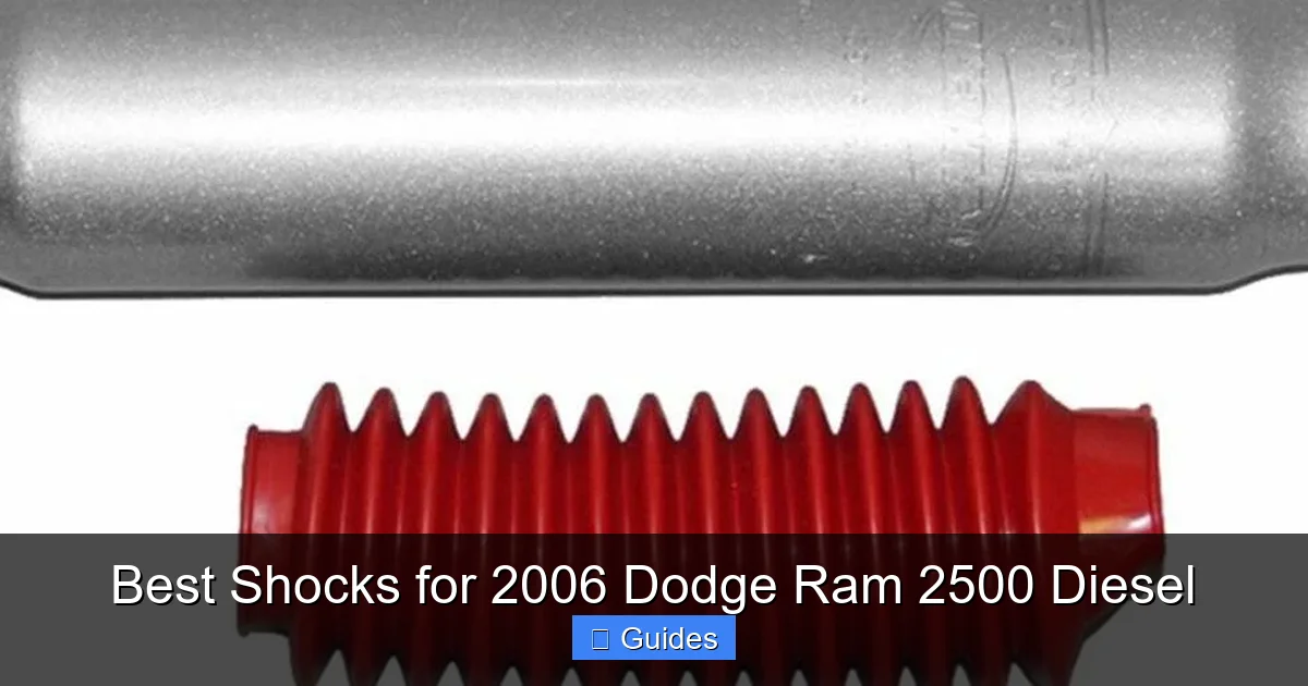 Best Shocks for 2006 Dodge Ram 2500 Diesel