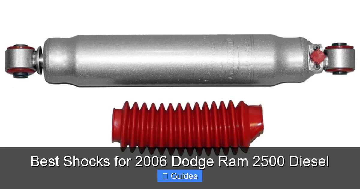 Best Shocks for 2006 Dodge Ram 2500 Diesel