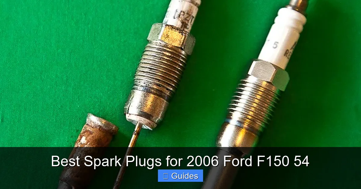 Best Spark Plugs for 2006 Ford F150 54