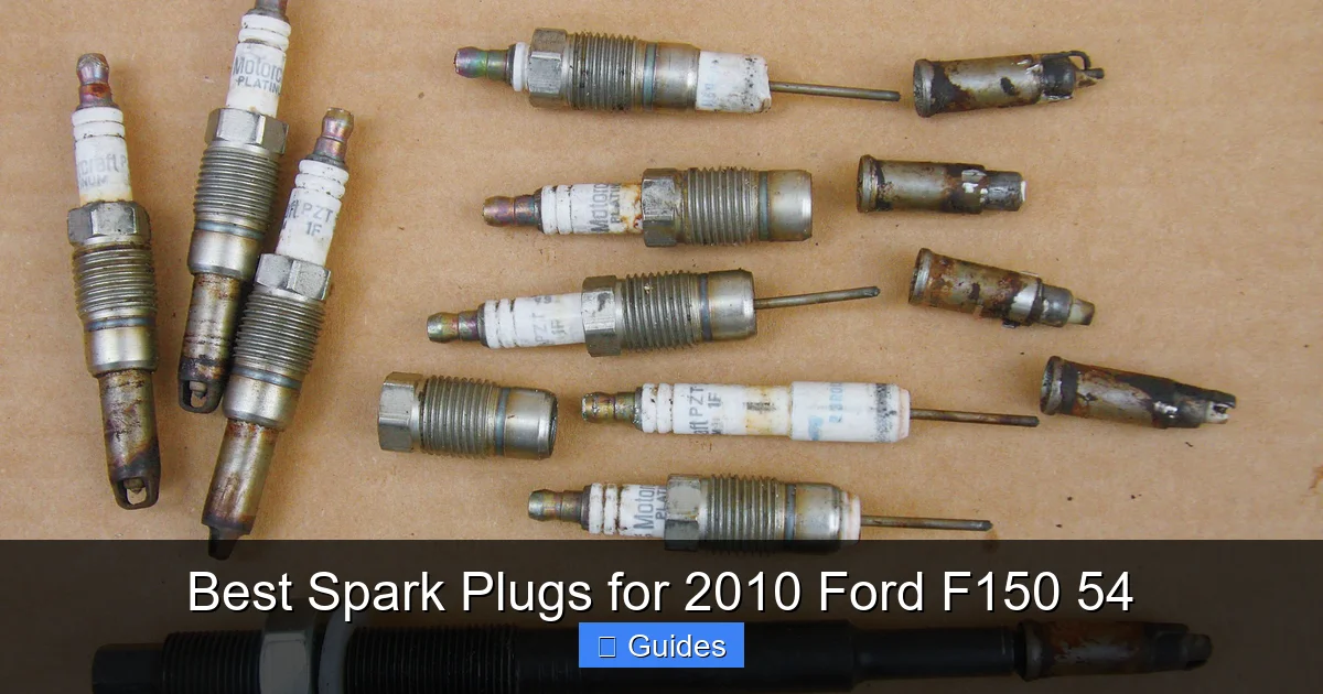 Best Spark Plugs for 2010 Ford F150 54