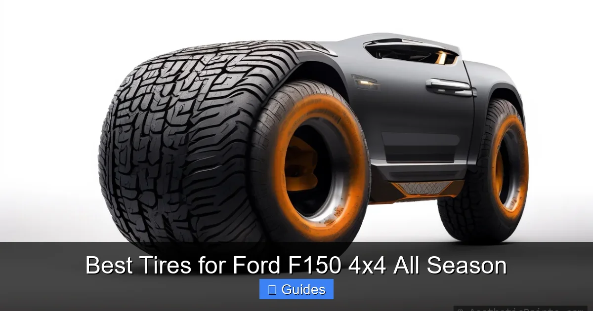 Best Tires for Ford F150 4x4 All Season