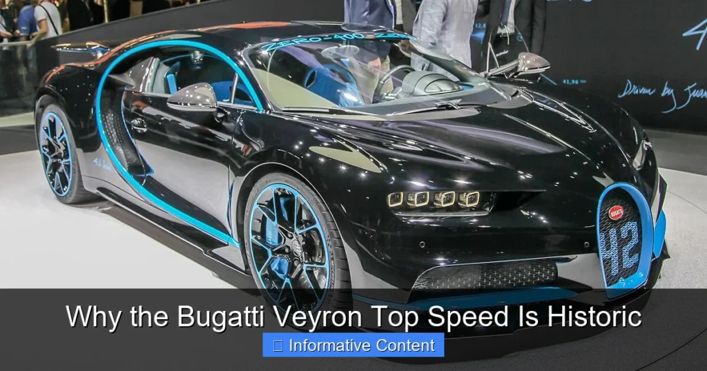 Why the Bugatti Veyron Top Speed Is Historic