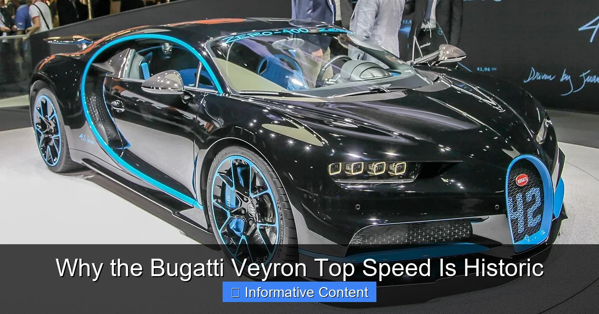 Why the Bugatti Veyron Top Speed Is Historic