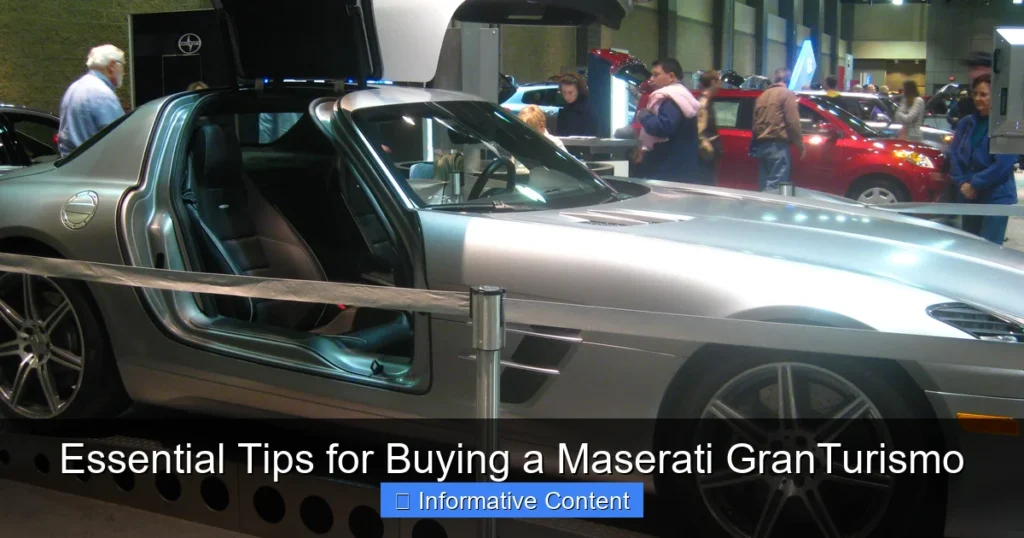 Essential Tips for Buying a Maserati GranTurismo