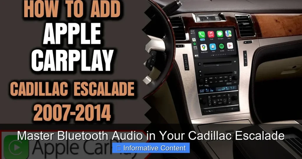 Master Bluetooth Audio in Your Cadillac Escalade