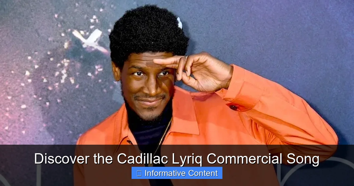 Discover the Cadillac Lyriq Commercial Song