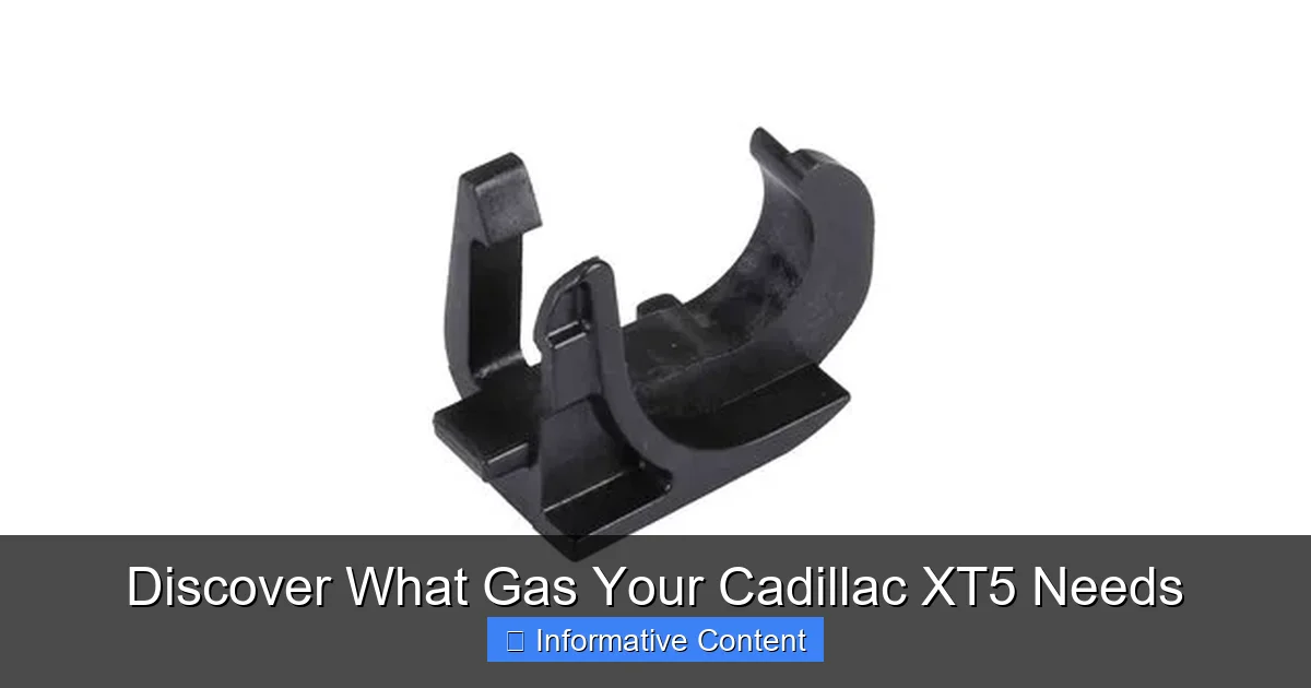 Discover What Gas Your Cadillac XT5 Needs