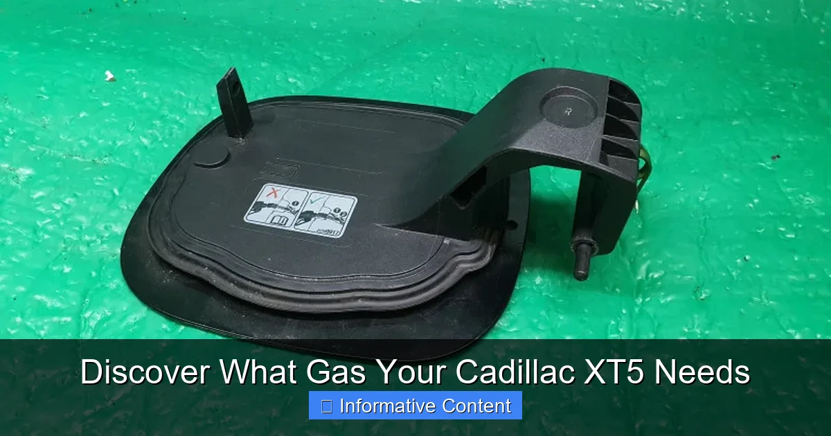 Discover What Gas Your Cadillac XT5 Needs