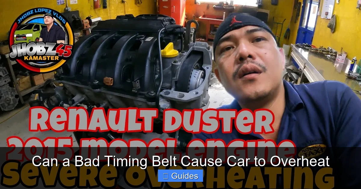 Can a Bad Timing Belt Cause Car to Overheat